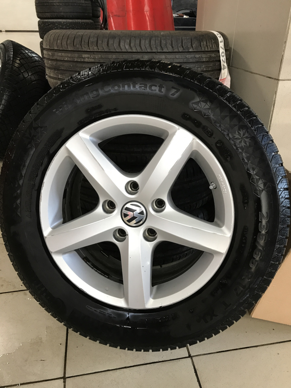 Продам R17 липучка — Volkswagen Touareg (2G), 3,6 л, 2012 года ...