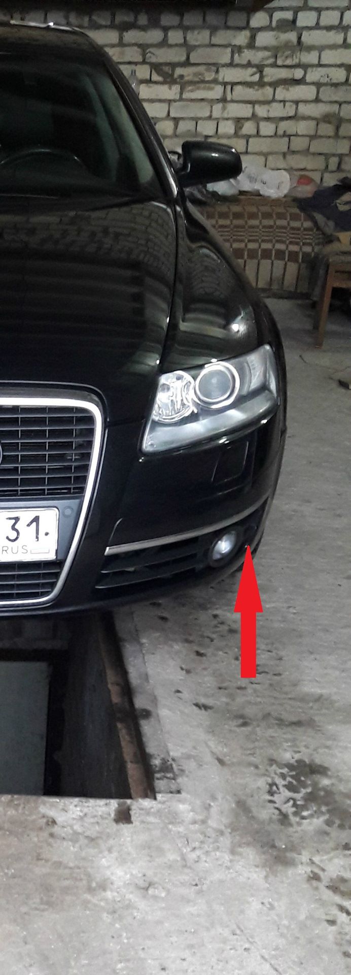Решетки в бампер — Audi A6 (C6), 2,8 л, 2008 года | своими руками | DRIVE2