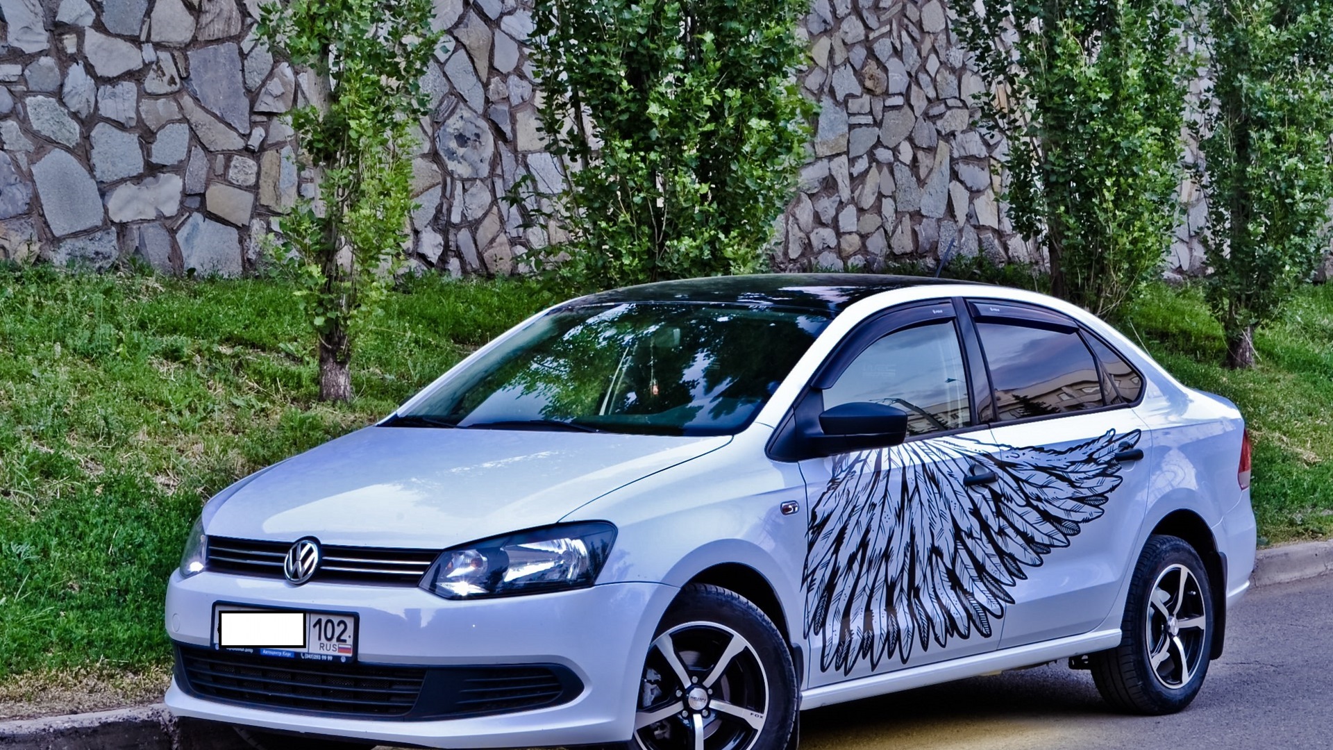 Volkswagen Polo камуфляж