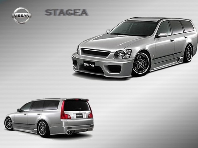 Тюнинг nissan stagea m35