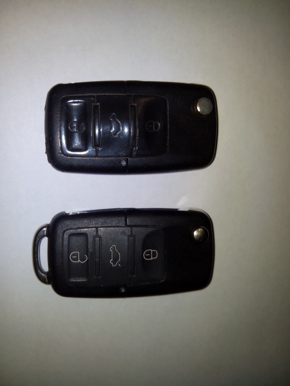 Замена выкидного ключа и поиск новой эмблемы — Skoda Fabia Combi Mk1, 1 ...