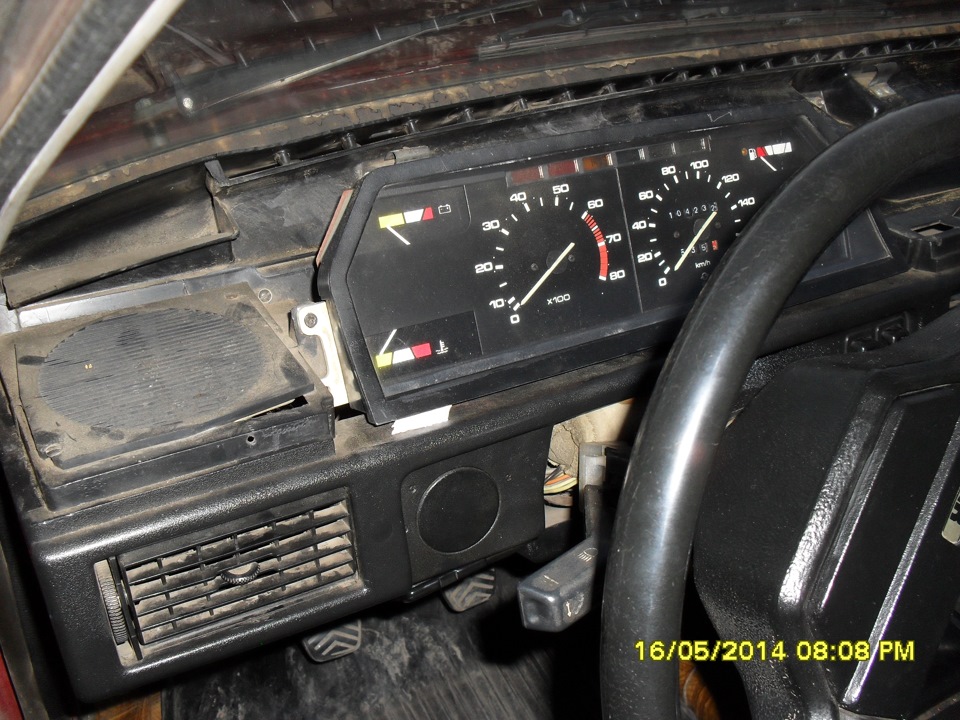 разборка панели для замеров и уплотнения — Москвич 2141, 1,5 л, 1993 ...