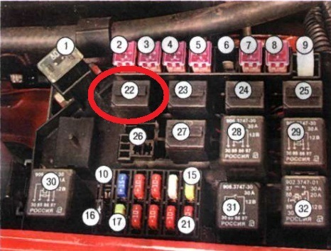 Предохранители и реле дэу ланос со схемами и …