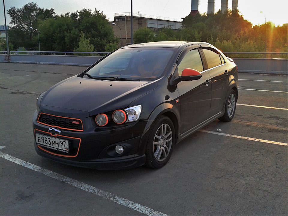 Chevrolet Aveo аэрография