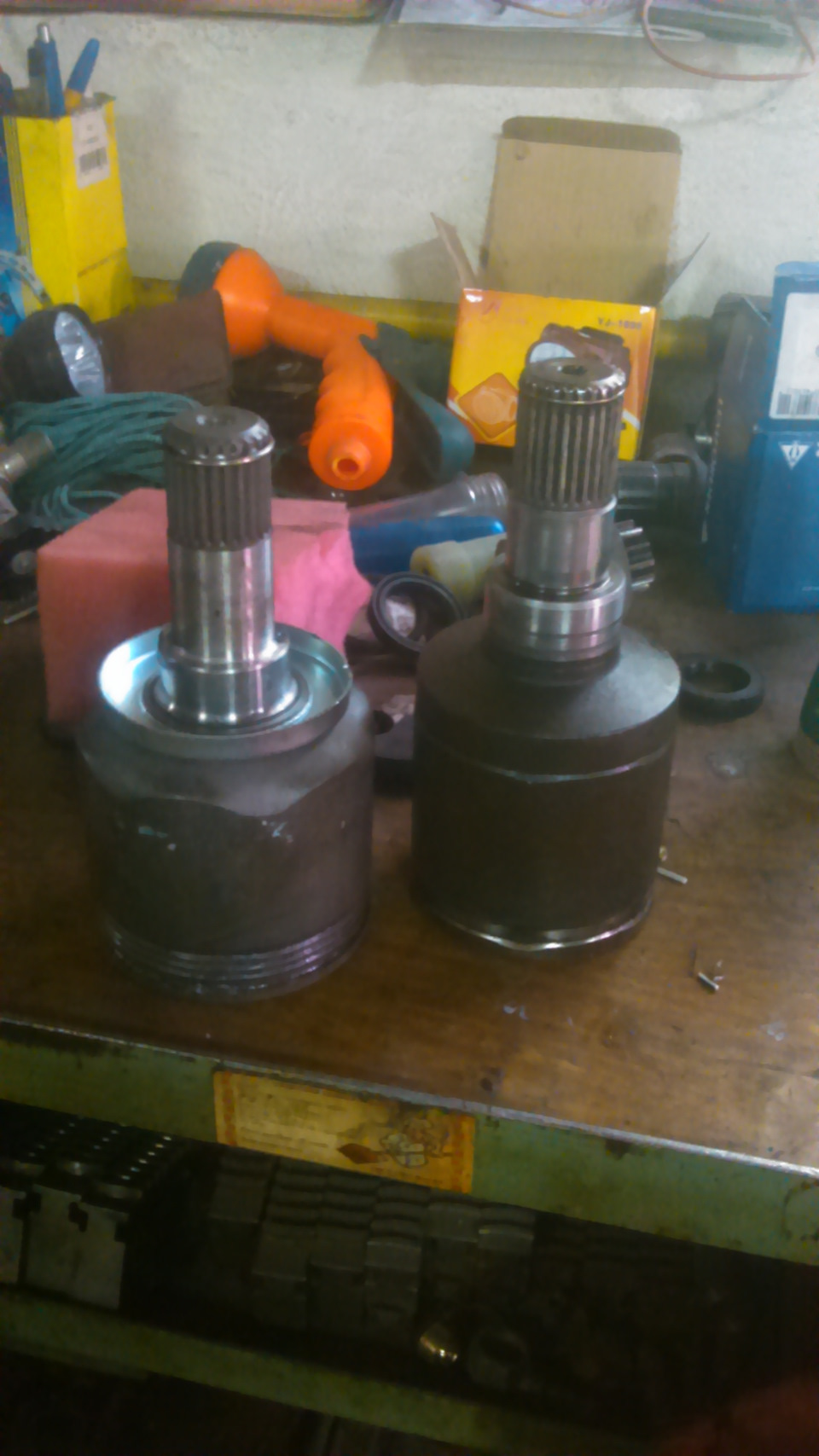 Хруст при разгоне (внутренний шрус, замена кпп) — DRIVE2