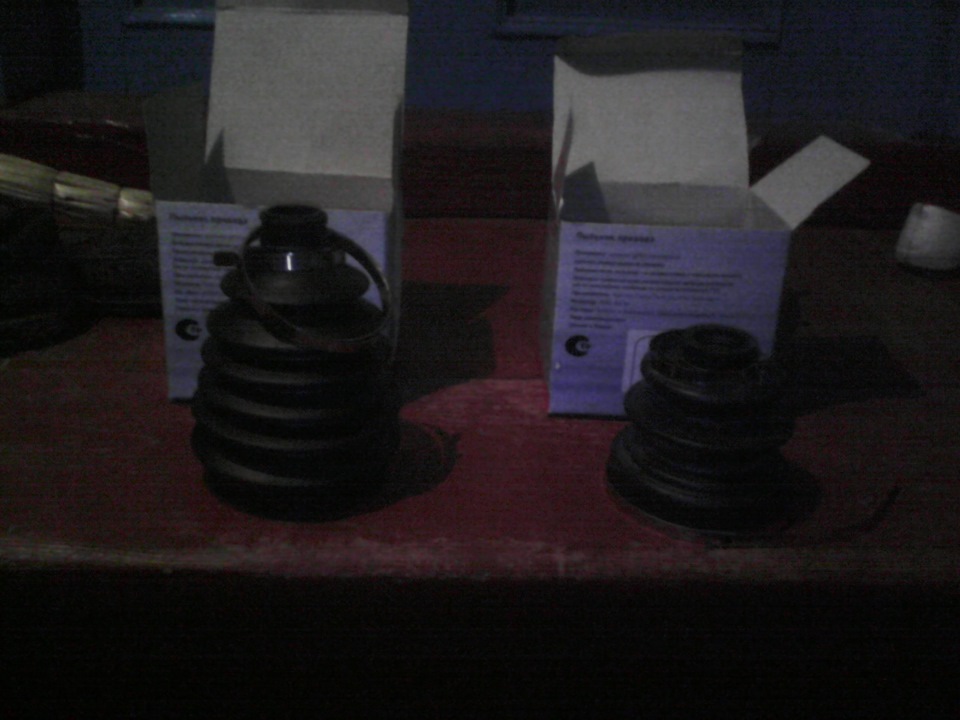 Замена пыльника правого шруса — Mitsubishi Pajero (2G), 2,5 л, 1993 ...