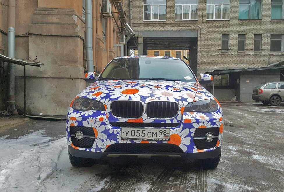 BMW x6 камуфляж