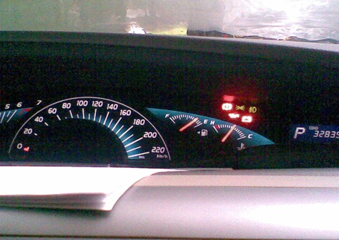 Fuel consumption - Toyota Previa 24L 2007