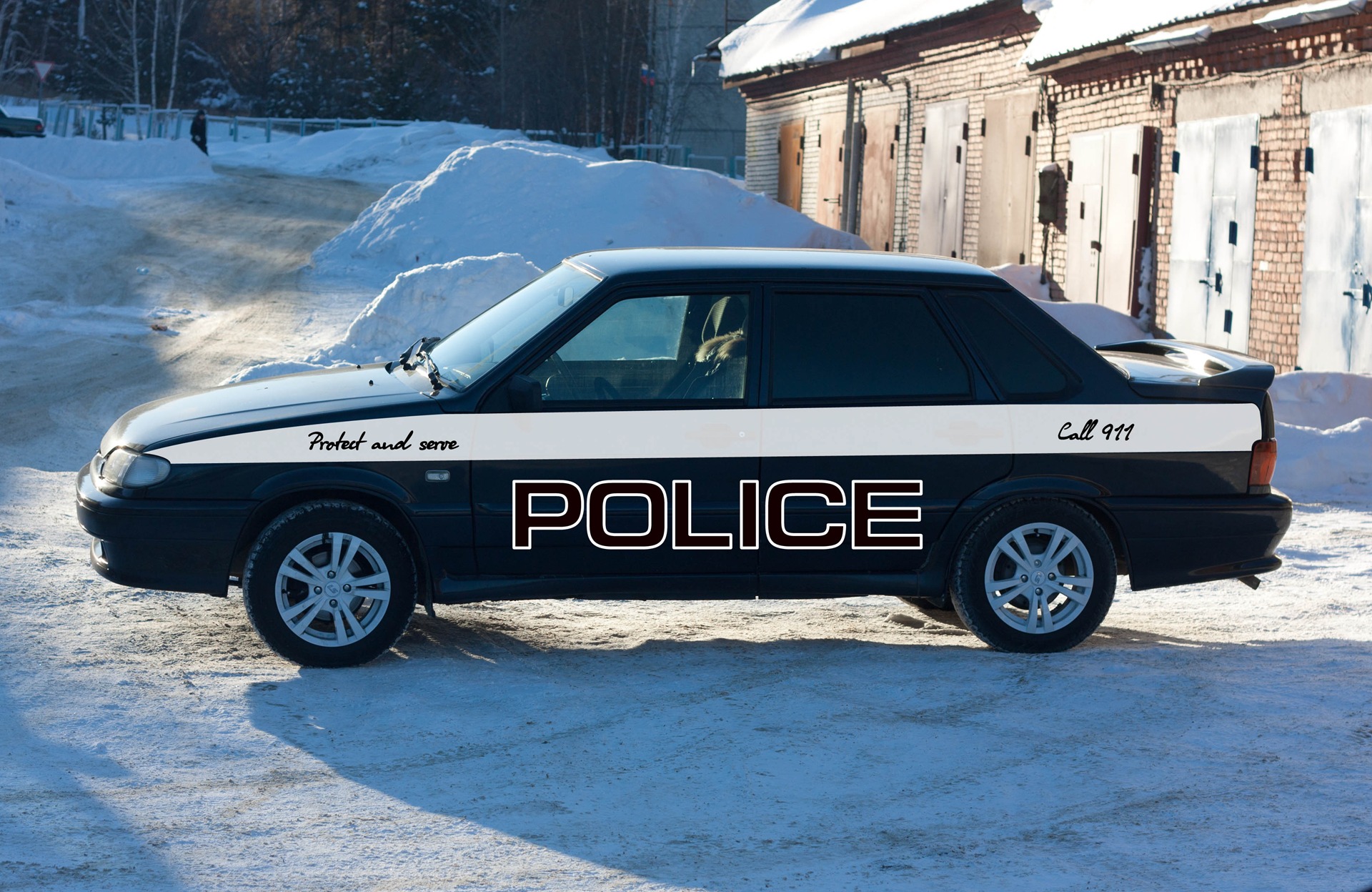 Русский Police Car. Выбор дизайна. — DRIVE2