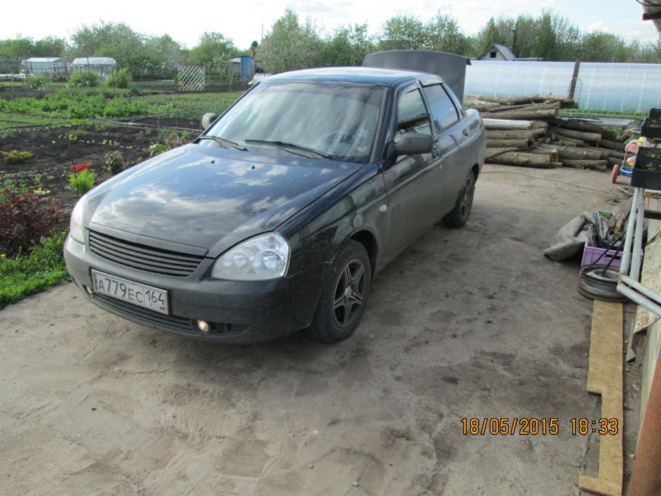 установка туманок — Lada Приора седан, 1,6 л, 2008 года | электроника ...