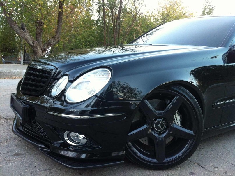 Mercedes Benz e class w211 Tuning