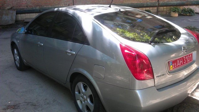 Nissan Primera (P12) 1.6 бензиновый 2005 Темно синяя Лялька на DRIVE2