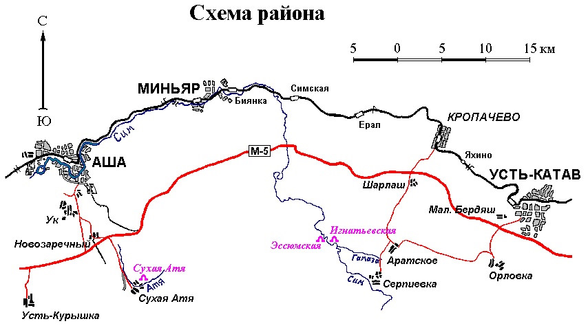 Пещера идрисовская схема