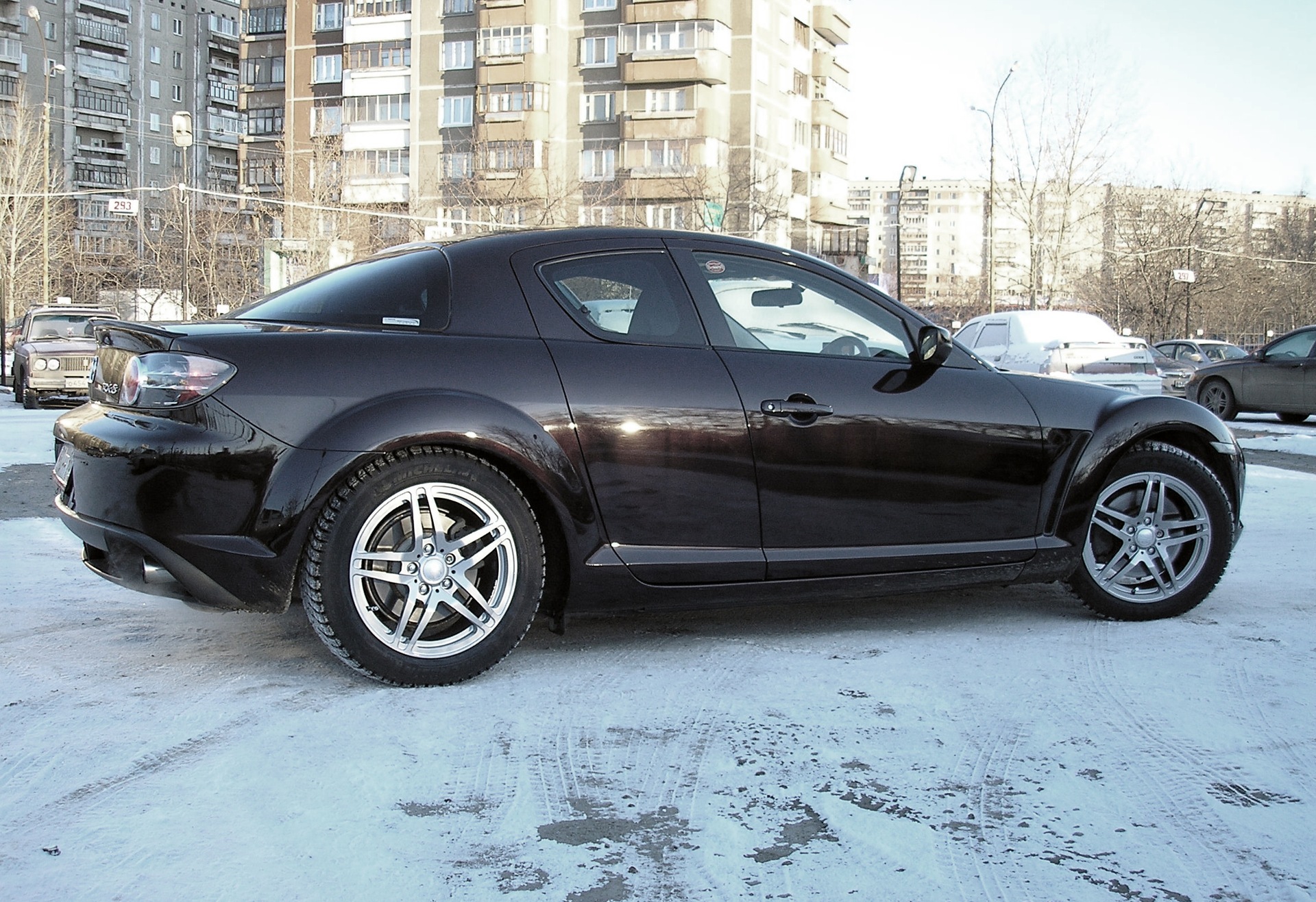 Перекрасил зимние колеса — Mazda RX-8, 1,3 л, 2005 года | колёсные диски |  DRIVE2