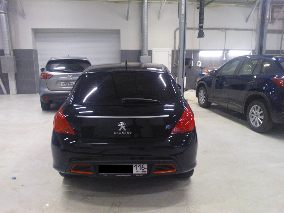 Лак для тонировки фонарей — Peugeot 308 (1G), 1,6 л, 2012 года ...