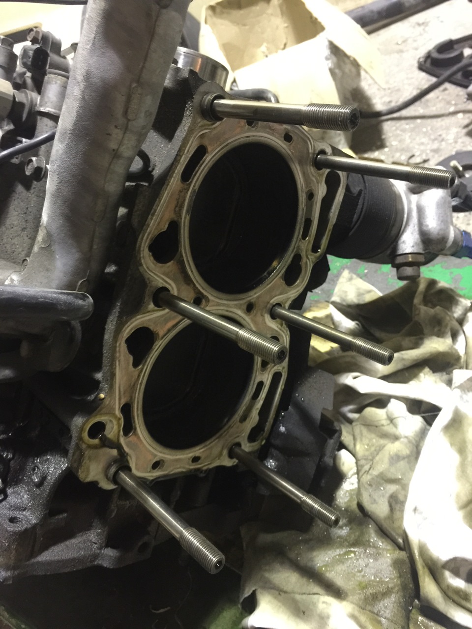 День 3 :"Роковая среда" — Subaru Impreza WRX STI (GV/GR), 2,5 л, 2008 ...