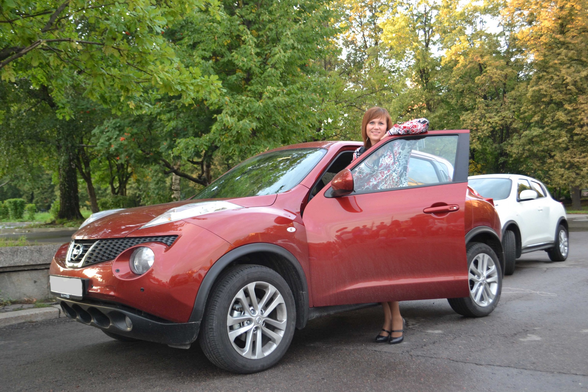 Я и Энтони. Знакомьтесь) — Nissan Juke (1G), 1,6 л, 2011 года | фотография  | DRIVE2