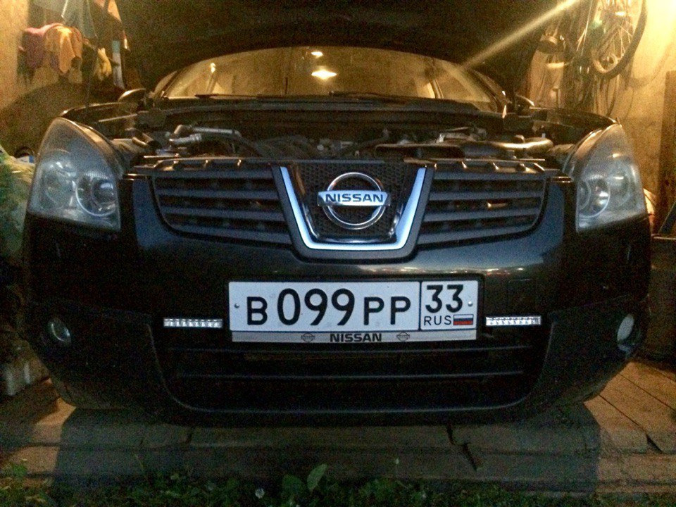 ходовые огни кашкай