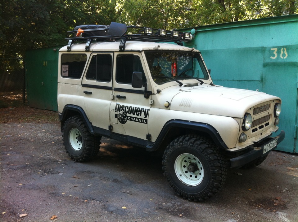 Установка доп. света, замена резинок на полиуретановые — УАЗ 31519, 2,9 ...