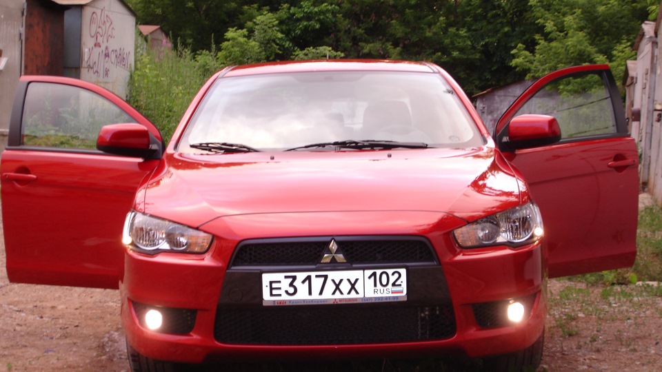 про расход — Mitsubishi Lancer X, 1,8 л, 2007 года | заправка | DRIVE2