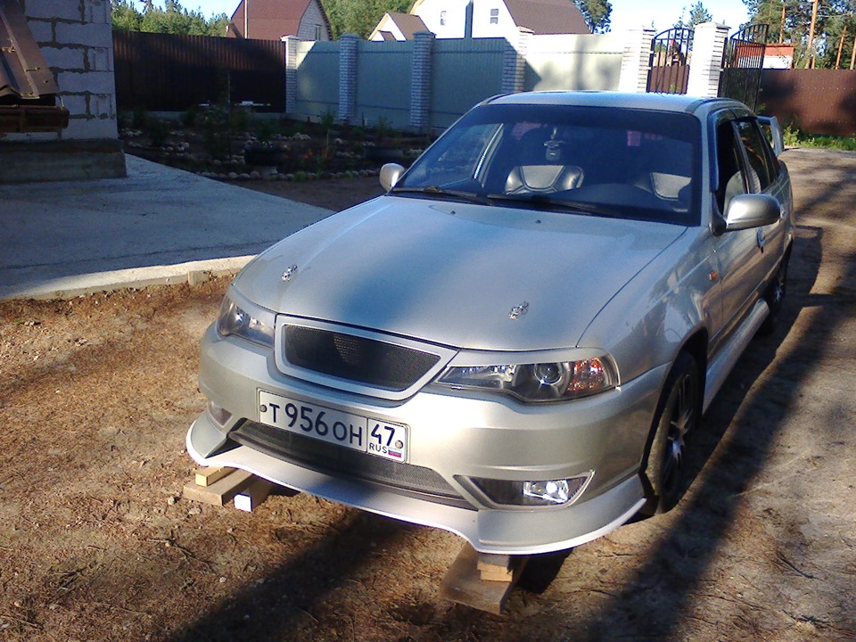 Дэу нексия n100. Daewoo Nexia n150 тюнингованные бампера. Нексия n150 2008.