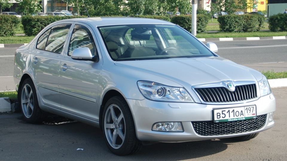 Спойлер skoda octavia a5