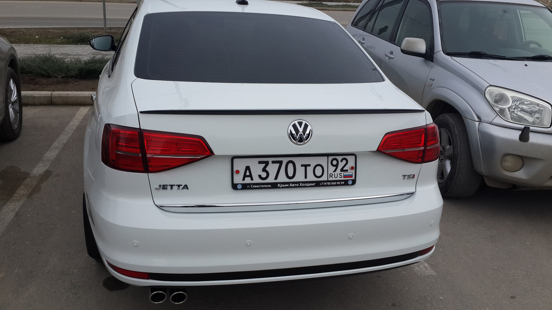 volkswagen jetta 6 спойлер