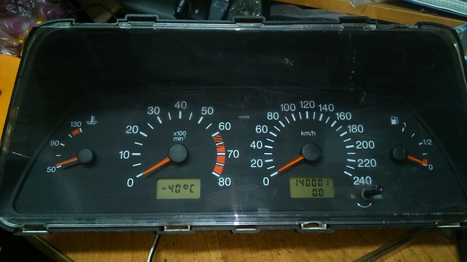 калибровка щитка приборов VDO, заключение — Lada 112 Coupe, 2 л, 2007 ...