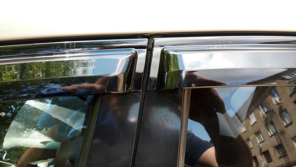 Снятие тонировки передних стекол и наклейка ветровиков — Chevrolet ...