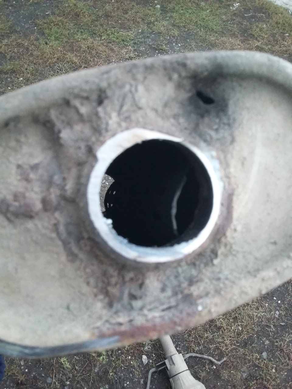 Удаляем дребезг в выхлопной системе. — Mazda Demio (1G), 1,3 л, 1997 ...