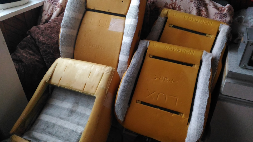 Поменял передние кресла… — Mitsubishi Lancer IX, 1,6 л, 2005 года ...