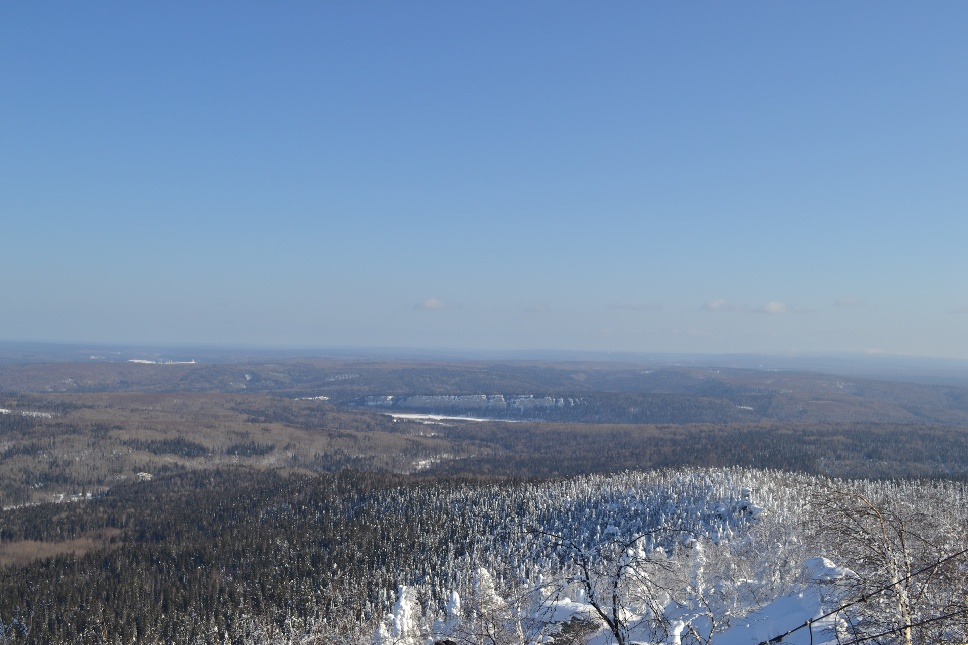 гора полюд зимой пермский край