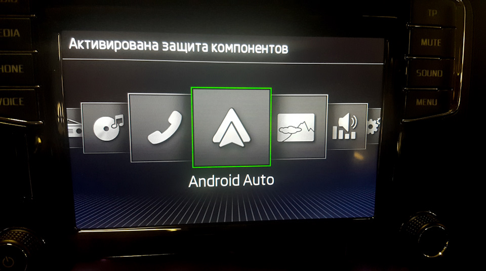 Защита компонентов как снять