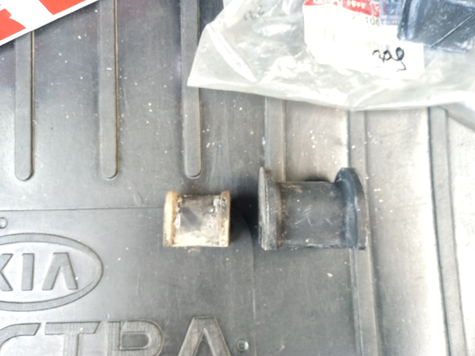 Замена задних стоек стабилизаторов и втулок штанги стабилизатора ...