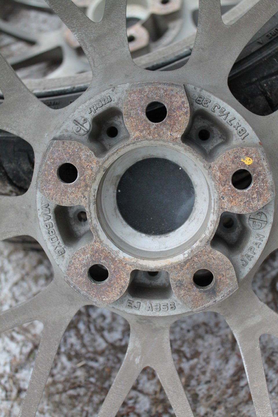 Параметры дисков — KIA Ceed (2G), 1,4 л, 2014 года | колёсные диски ...