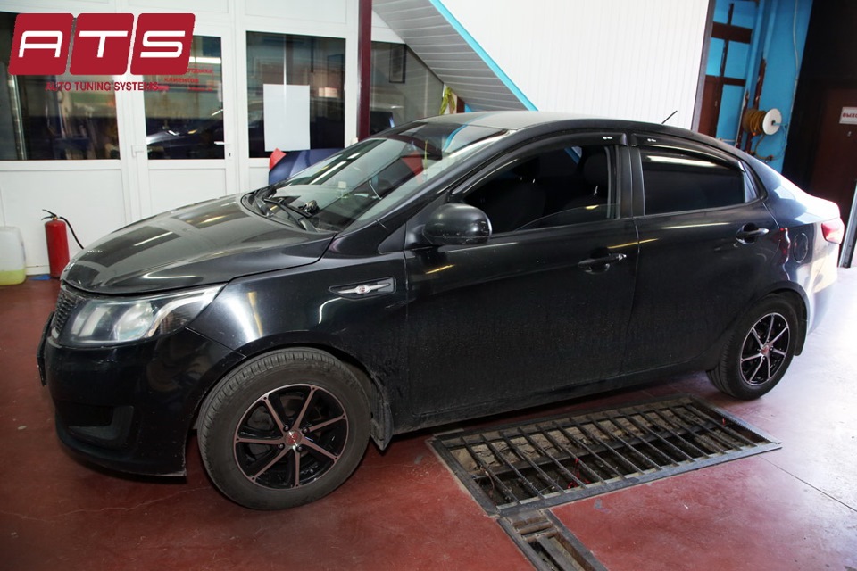 KIA Rio: установка ПТФ с функцией ДХО — ATS TUNING на DRIVE2