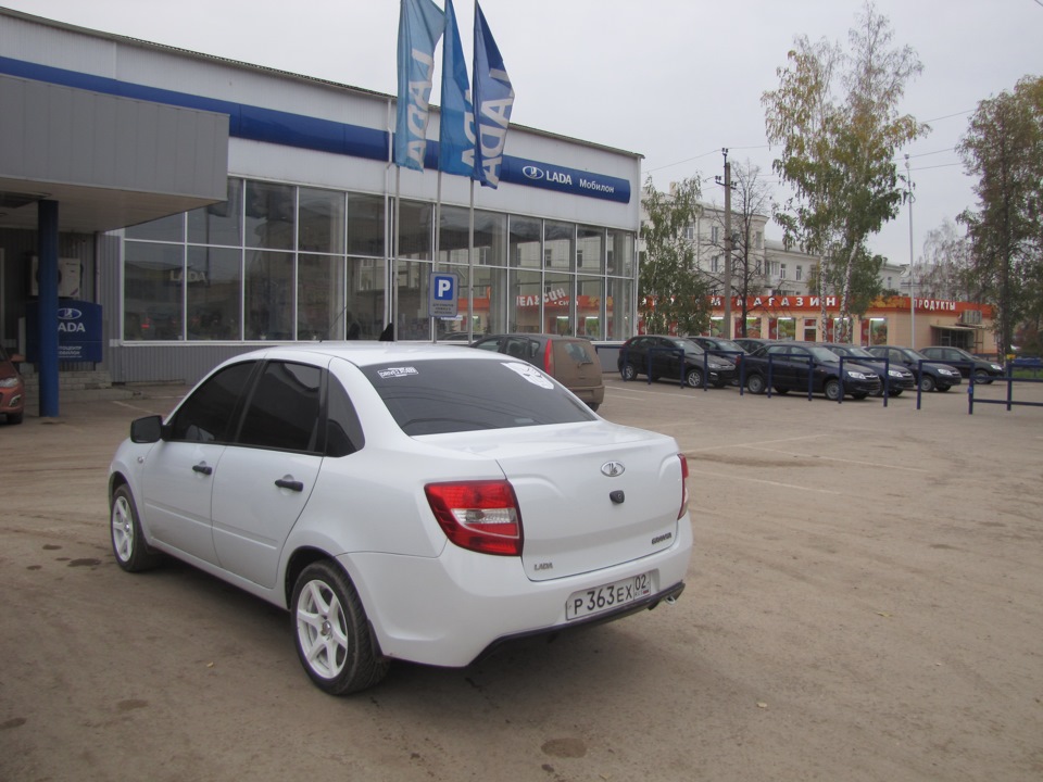 Вчера прошел ТО-2 — Lada Гранта, 1,6 л, 2013 года | плановое ТО | DRIVE2