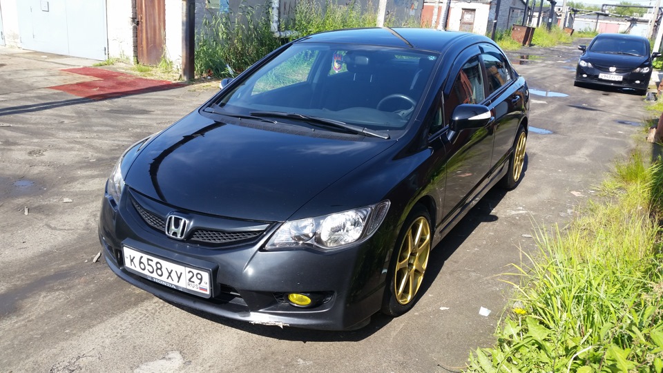 Полировка honda civic 4d