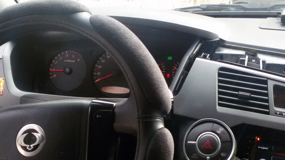 Снимаем панель приборов SSangYong Actyon Sport - YouTube