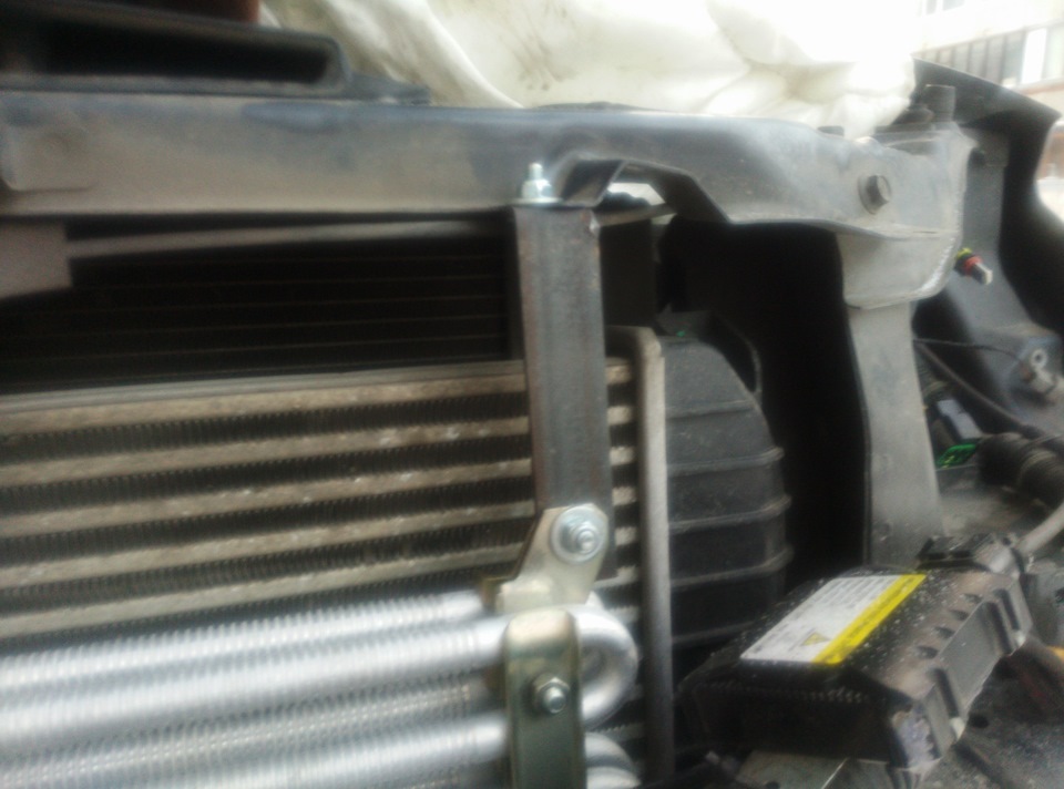 Доработка кожуха вентилятора - SsangYong Kyron, 2 л, 2011 года своими руками DRI