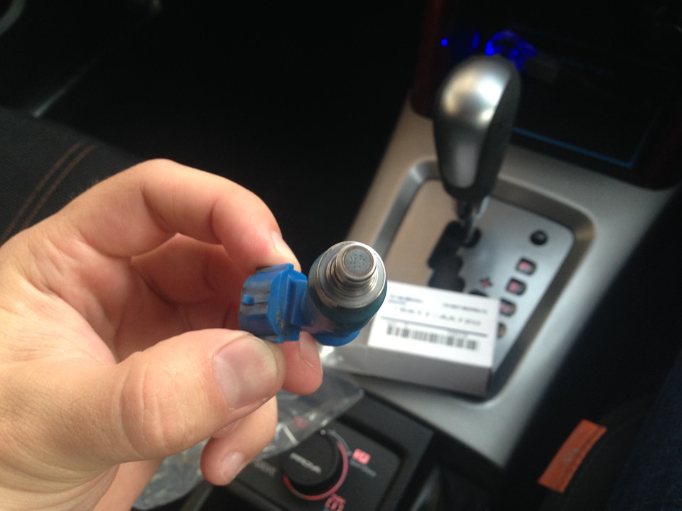 После чистки. ОЕМ:16611-AA720 — Subaru Forester (SH). Запчасти на фото: 16611AA720