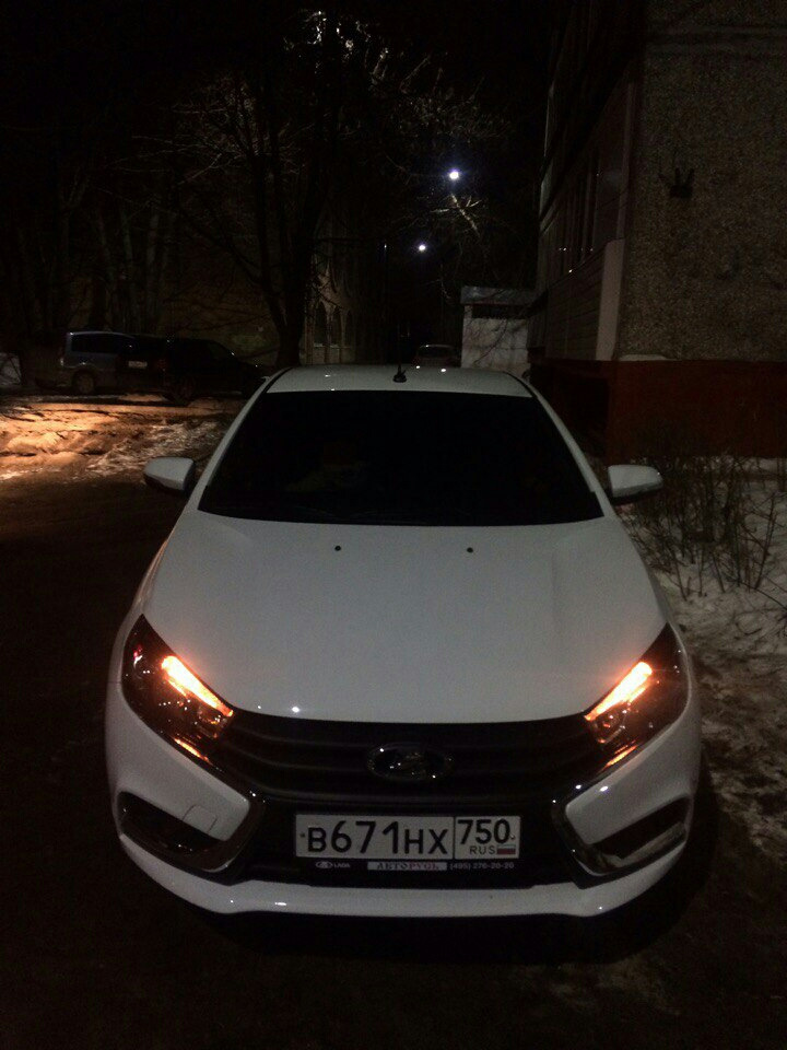 Lada Vesta бункер