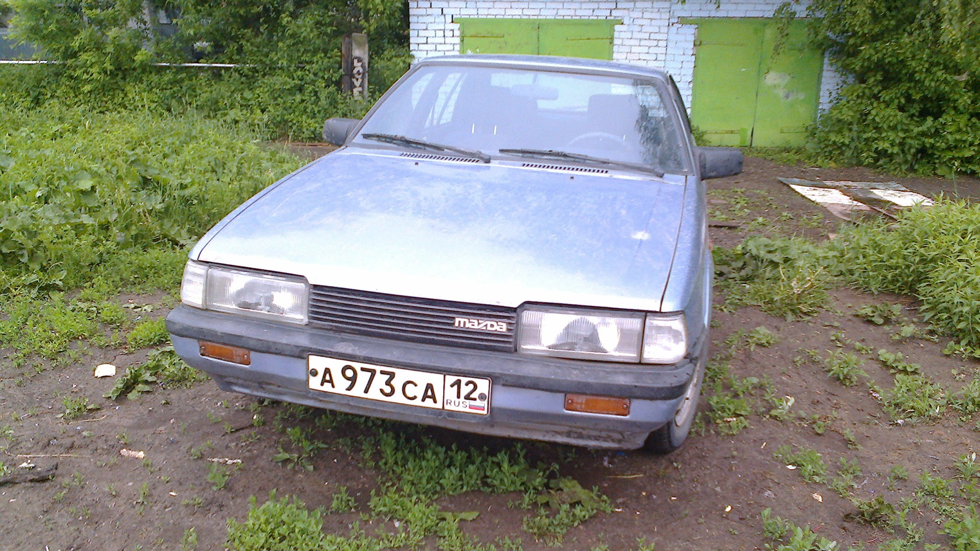 Mazda 626 II (GC) 2.0 бензиновый 1985 | 2.0 GLX Синяя акула на DRIVE2