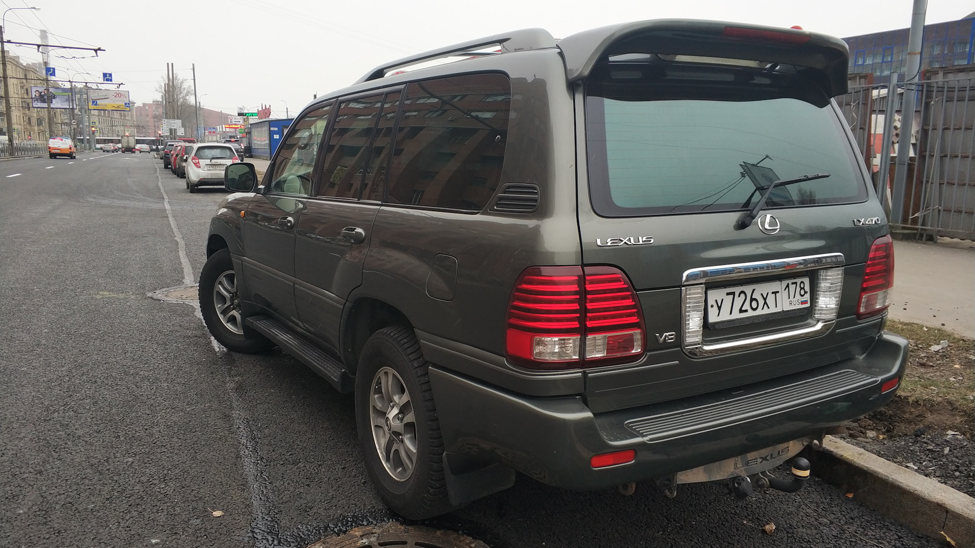 Lexus LX (UZJ100) 4.7 бензиновый 2005 | 470 на DRIVE2