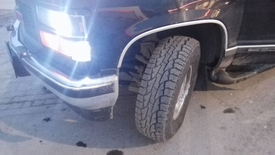 Nokian Rotiiva АТ+ зимой — GMC Yukon (GMT400), 5,7 л, 1999 года | шины ...