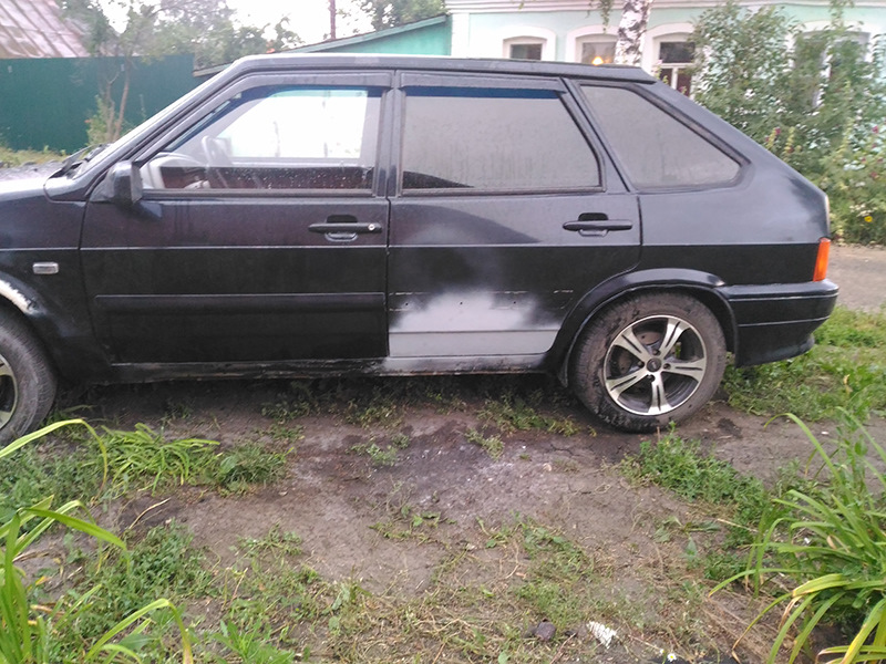 Полирнули заднее крыло. — Lada 2114, 1,6 л, 2008 года | кузовной ремонт ...