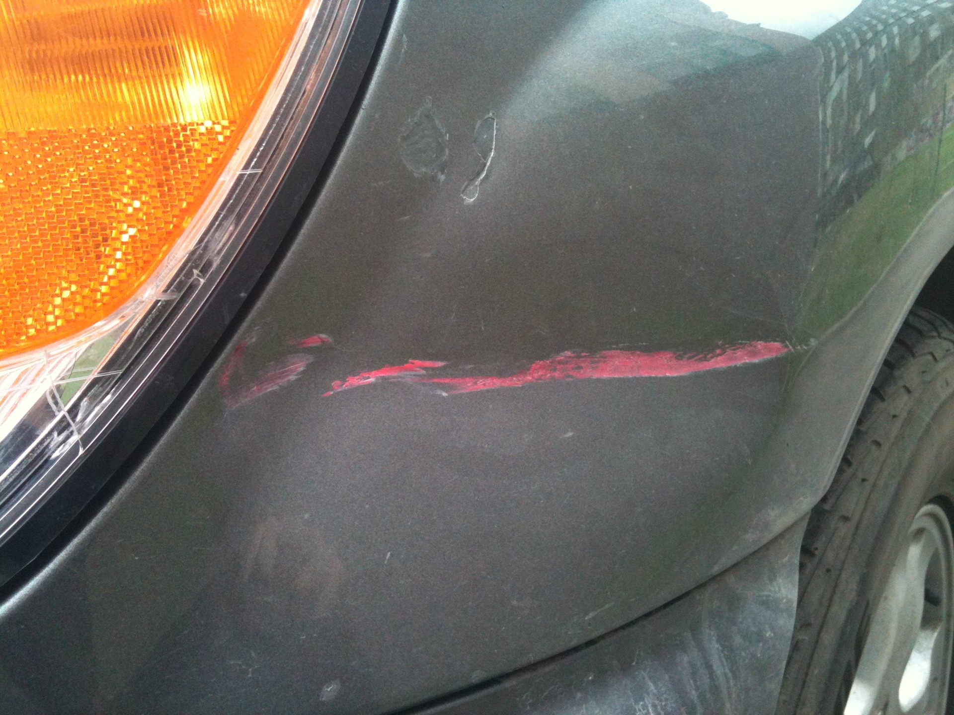 Притерли на парковке((((( — Lexus LX (UZJ100), 4,7 л, 1999 года | ДТП ...