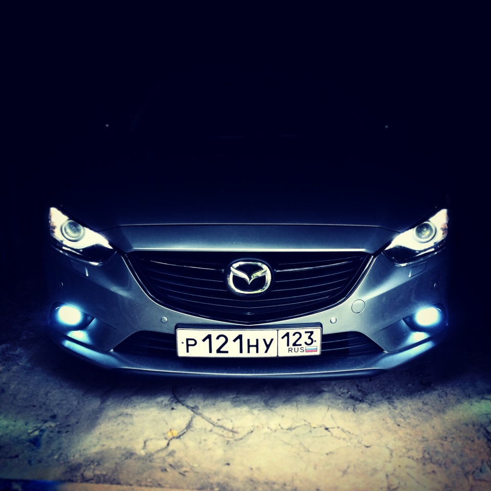 Просто немного фото с Акулой) — Mazda 6 (3G) GJ, 2,5 л, 2014 года