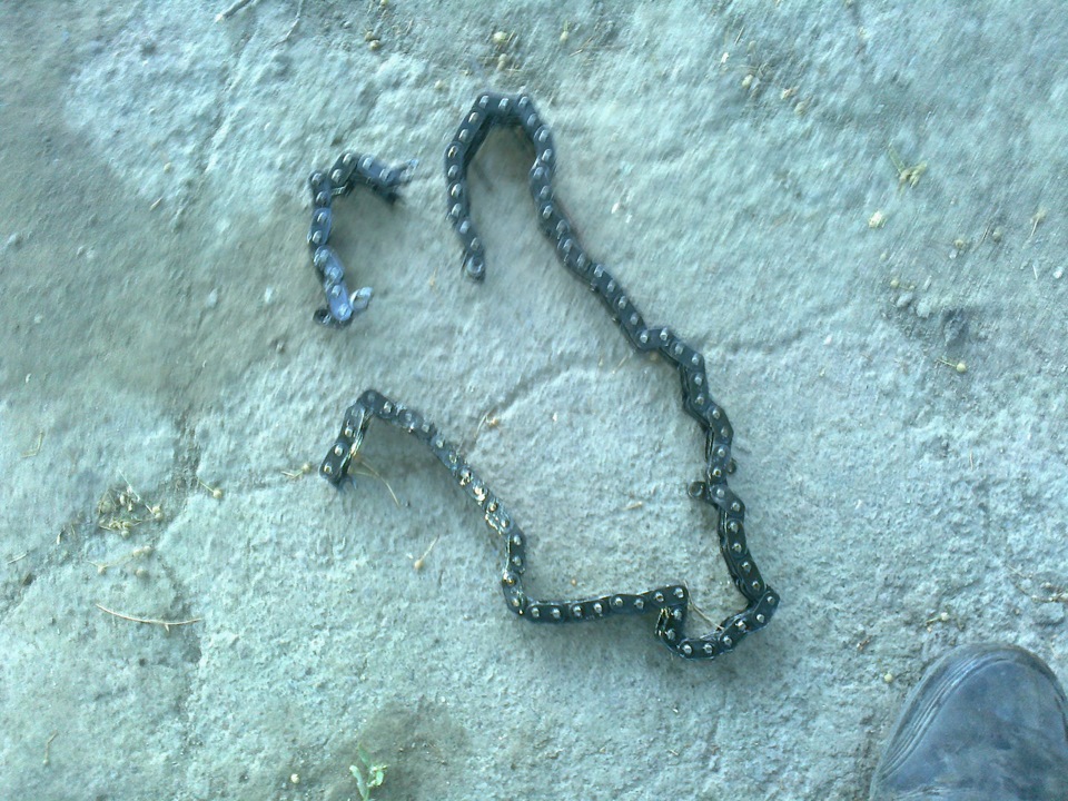 Послетсвия обрыва цепи зМз 406 — ГАЗ 3102, 2,3 л, 1986 года | запчасти ...