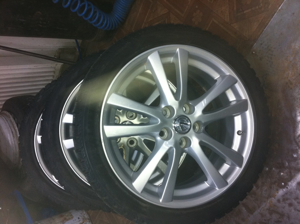 продам диски r18 на зиму — Toyota Camry (XV50), 2,5 л, 2012 года ...